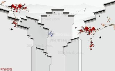 File tranh in trần File in tranh tường 3D FT206768 (ảnh gốc siêu nét)