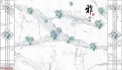 File gốc File in tranh tường 3D FT206832 (in ấn) không giới hạn