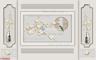 Tải file File in tranh tường 3D FT206847 (ảnh gốc) 300dpi File in tranh tường 3D FT206847