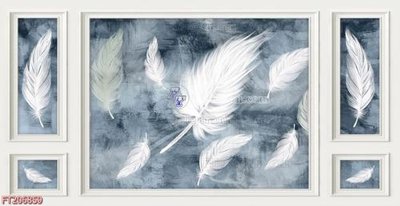 File gốc File in tranh tường 3D FT206859 (in lụa) chi tiết cao