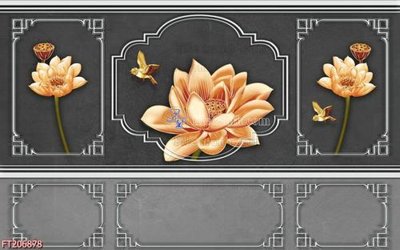 File tranh File in tranh tường 3D FT206878 (ảnh gốc) sắc nét hoàn hảo