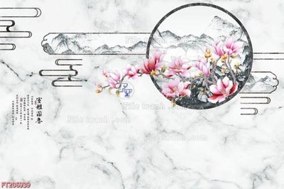 File PSD File in tranh tường 3D FT206939 (gốc) nhiều lớp (multi-layer)