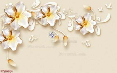 File tranh File in tranh tường 3D FT207004 (gốc) in film