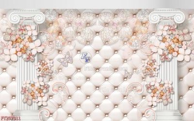 File gốc File in tranh tường 3D FT207011 (in tráng gương) hiện đại