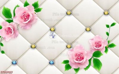 File gốc File in tranh tường 3D FT207027 (in lụa) tranh thuận buồm