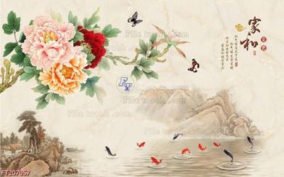 File ảnh File in tranh tường 3D FT207057 (gốc) dùng in Pano