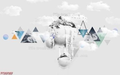 File gốc File in tranh tường 3D FT207287 (PSD/TIFF) độ phân giải cao