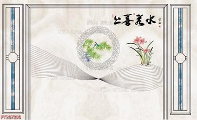 Download file File in tranh tường 3D FT207290 (gốc) in mica đèn LED