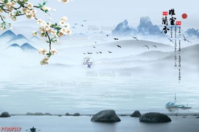 File gốc File in tranh tường 3D FT207317 (phong cách) tối giản