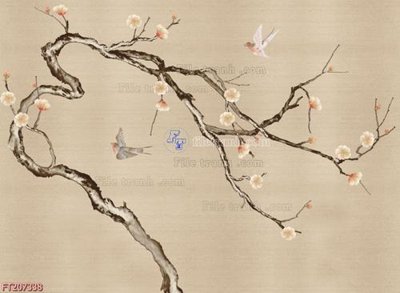 File in trần File in tranh tường 3D FT207338 (bản gốc) phong cảnh