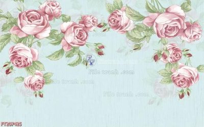 File tranh File in tranh tường 3D FT207425 (bản gốc) in lụa 5D
