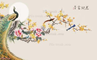 Tải về hình ảnh gốc File in tranh tường 3D FT207516 sắc nét