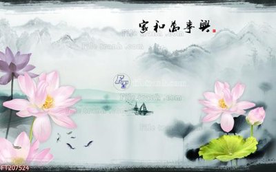 File tranh File in tranh tường 3D FT207524 (ảnh gốc) độ nét vượt trội