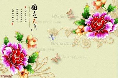 File ảnh File in tranh tường 3D FT207527 (gốc) in backdrop sự kiện