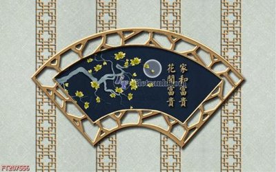 Tải file gốc in lụa File in tranh tường 3D FT207556 siêu nét