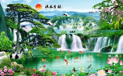 Tải file gốc File in tranh tường 3D FT207600 (bản PSD) gốc