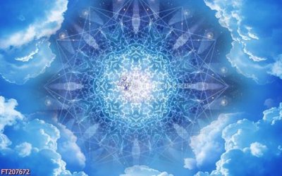 Hình ảnh file gốc in trần nhà File in tranh tường 3D FT207672