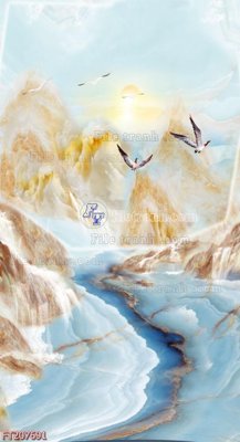 Download file File in tranh tường 3D FT207691 (chuẩn in) chất lượng cao