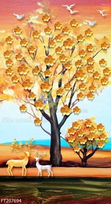 Tải file File in tranh tường 3D FT207694 (ảnh gốc) in gạch men