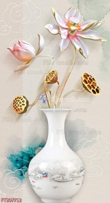 File in ấn File in tranh tường 3D FT207712 (bản gốc) cao cấp