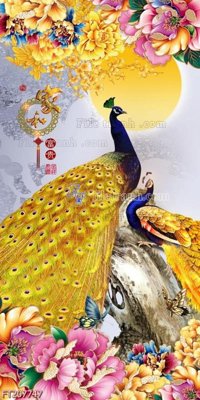 File gốc File in tranh tường 3D FT207747 (in ấn) không giới hạn