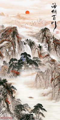 File in trần File in tranh tường 3D FT207761 (bản gốc 3D) sống động