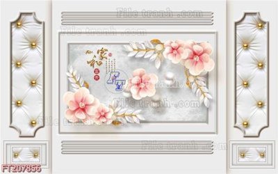 File gốc File in tranh tường 3D FT207856 (in ấn) không giới hạn