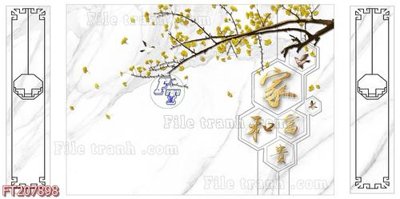 Mua file gốc File in tranh tường 3D FT207898 (in ấn) tại Filetranh.com