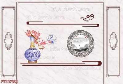 Tải file gốc File in tranh tường 3D FT207904 (in không vỡ ảnh)