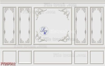 Tải file File in tranh tường 3D FT207911 (gốc) in tranh tráng gương