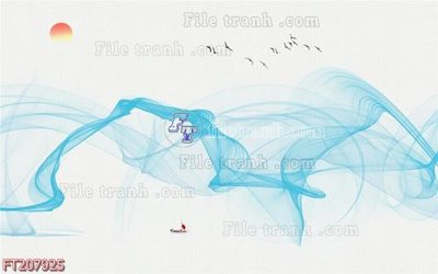 File gốc File in tranh tường 3D FT207925 (in mica) trang trí