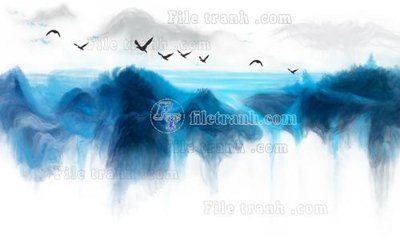 Tải file File in tranh tường 3D FT207950 (PSD) cho in ấn quảng cáo