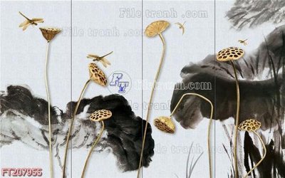 File ảnh File in tranh tường 3D FT207955 (gốc) in quảng cáo ngoài trời