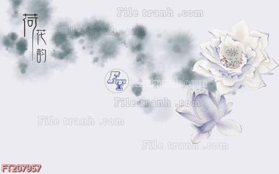 File ảnh File in tranh tường 3D FT207957 (gốc) in PP, decal