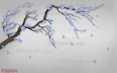 File PSD File in tranh tường 3D FT207974 (bản gốc) dễ dàng edit