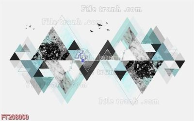 File gốc in mica File in tranh tường 3D FT208000 chất lượng