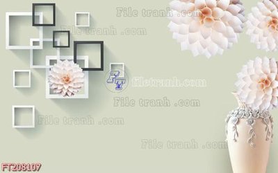 Download file File in tranh tường 3D FT208107 (gốc) in mica ốp bếp