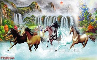 Tải file File in tranh tường 3D FT208144 (gốc) in trên mọi chất liệu