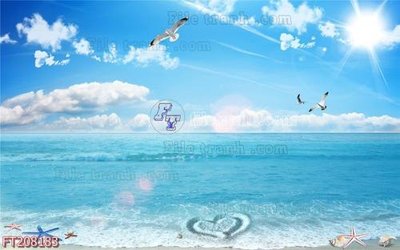 Download file gốc File in tranh tường 3D FT208183 (in mica) trang trí