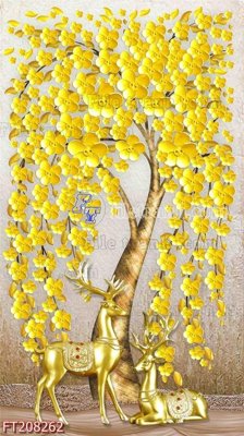 File gốc File in tranh tường 3D FT208262 (thiết kế) cho in ấn