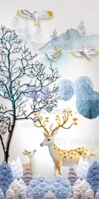 File gốc File in tranh tường 3D FT208263 (PNG) chất lượng cao