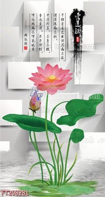 File in ấn File in tranh tường 3D FT208281 (bản gốc) cao cấp