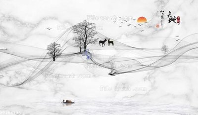 File gốc File in tranh tường 3D FT208325 (thiết kế) độc quyền