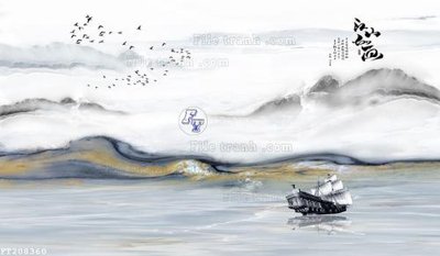 File gốc File in tranh tường 3D FT208360 (chuẩn CMYK) cho nhà in