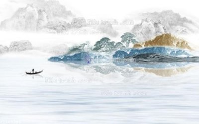 File gốc File in tranh tường 3D FT208385 (PNG) nền trong suốt