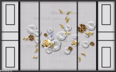 Download file File in tranh tường 3D FT208412 (gốc) cho xưởng in