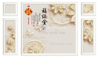 File tranh File in tranh tường 3D FT208472 (ảnh gốc) chi tiết rõ ràng