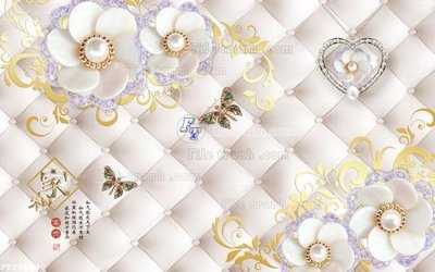 File tranh File in tranh tường 3D FT208530 (bản gốc) in lụa 5D