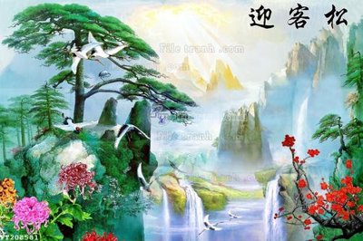 File tranh in mica File in tranh tường 3D FT208581 (độ phân giải cao)