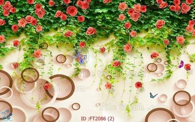 File gốc File psd tường quán cà phê FT2086 (phong cách) châu Âu